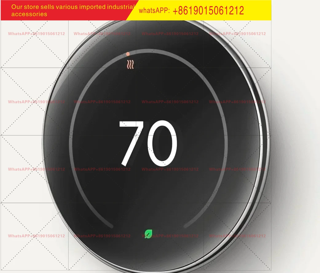Nest learning fourth generation central air conditioner thermostat thermostat