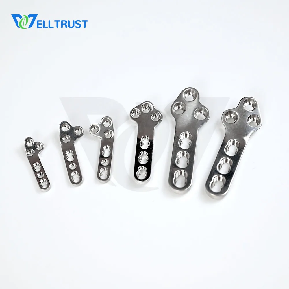 

Stianless Steel TPLO Locking Plate Orthopedic Bone Implant With Cortical Screws for Pet Medical Surgical Instruments