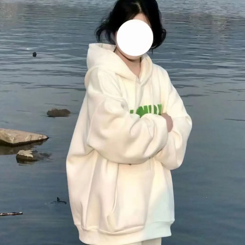 هوديس بغطاء للرأس جرافيك نسائي أنماط منتفخة مزخرفة حجب الألوان ملابس فضفاضة مكتب تعرق آيفون إيمو النبيذ #5