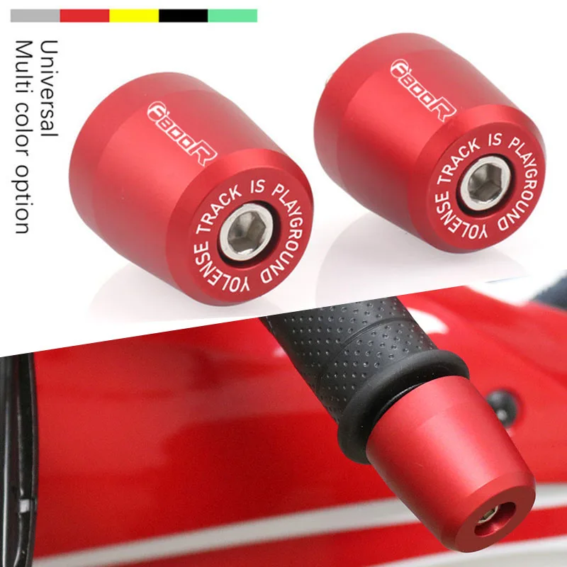 Motorrad Zubehör Griff Bar End Lenker Griffe Enden Kappe Stecker Slider Abdeckung Für F800R F900R F900XR