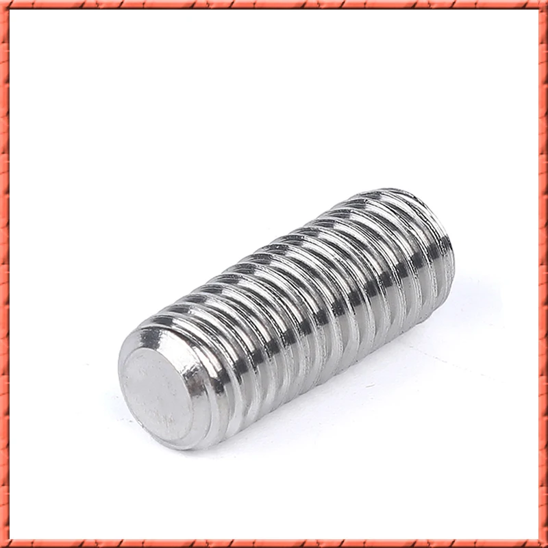 500 قطعة سداسية من الفولاذ المقاوم للصدأ المقبس شقة رئيس مجموعة مسامير DIN913 M2 M2.5 M3 M4 مقطوعة الرأس آلة مسامير لقياس المسمار العلوي مجموعة