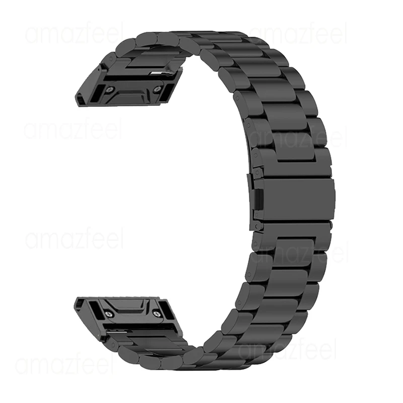 26mm Quick Fit Metal Strap For Garmin Fenix 8 51mm Stainless Steel Watchband For Garmin Fenix 7X/6X Pro/5X Plus/Enduro3 Bracelet