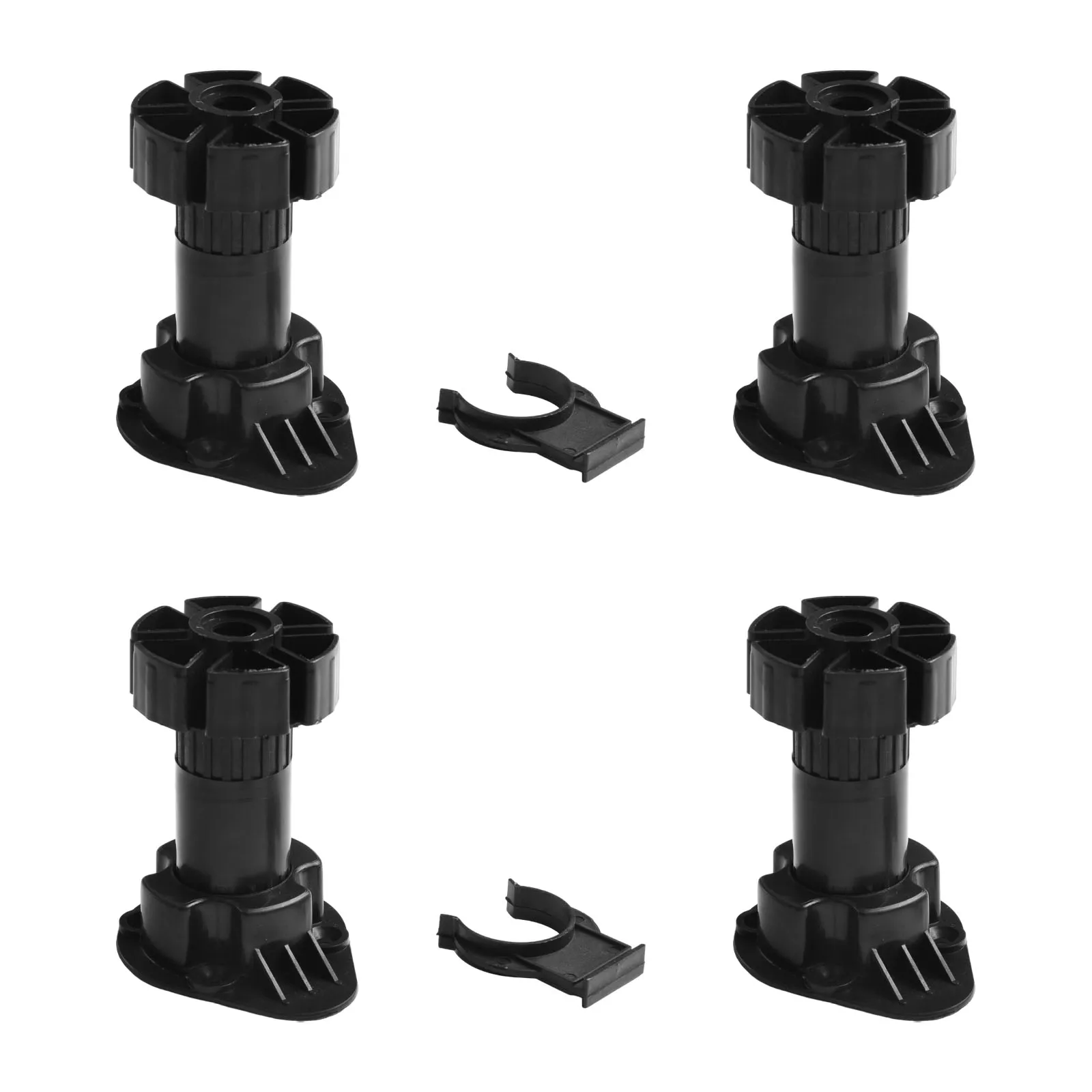 4pcs 80/100/120mm Adjustable Furniture Stand Tea Table Table Support Legs For Cabinet Table Sofa Hardware Accessories