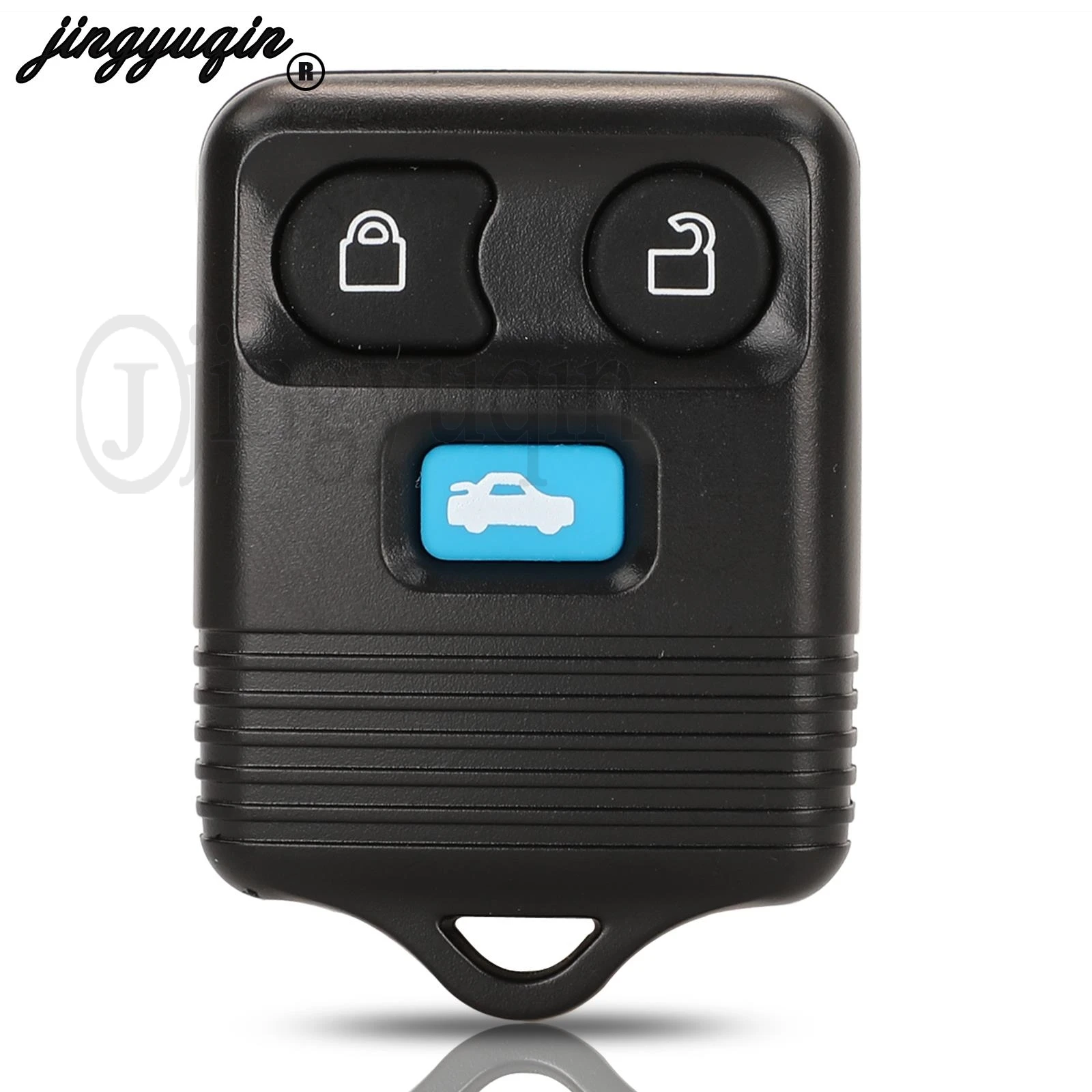 Jingyuqin 3 Buttons 433MHz Smart Remote Car Key Fob For Ford Transit MK6/Connect 2000 2001 2002 2003 2004 2005 2006 Replacement