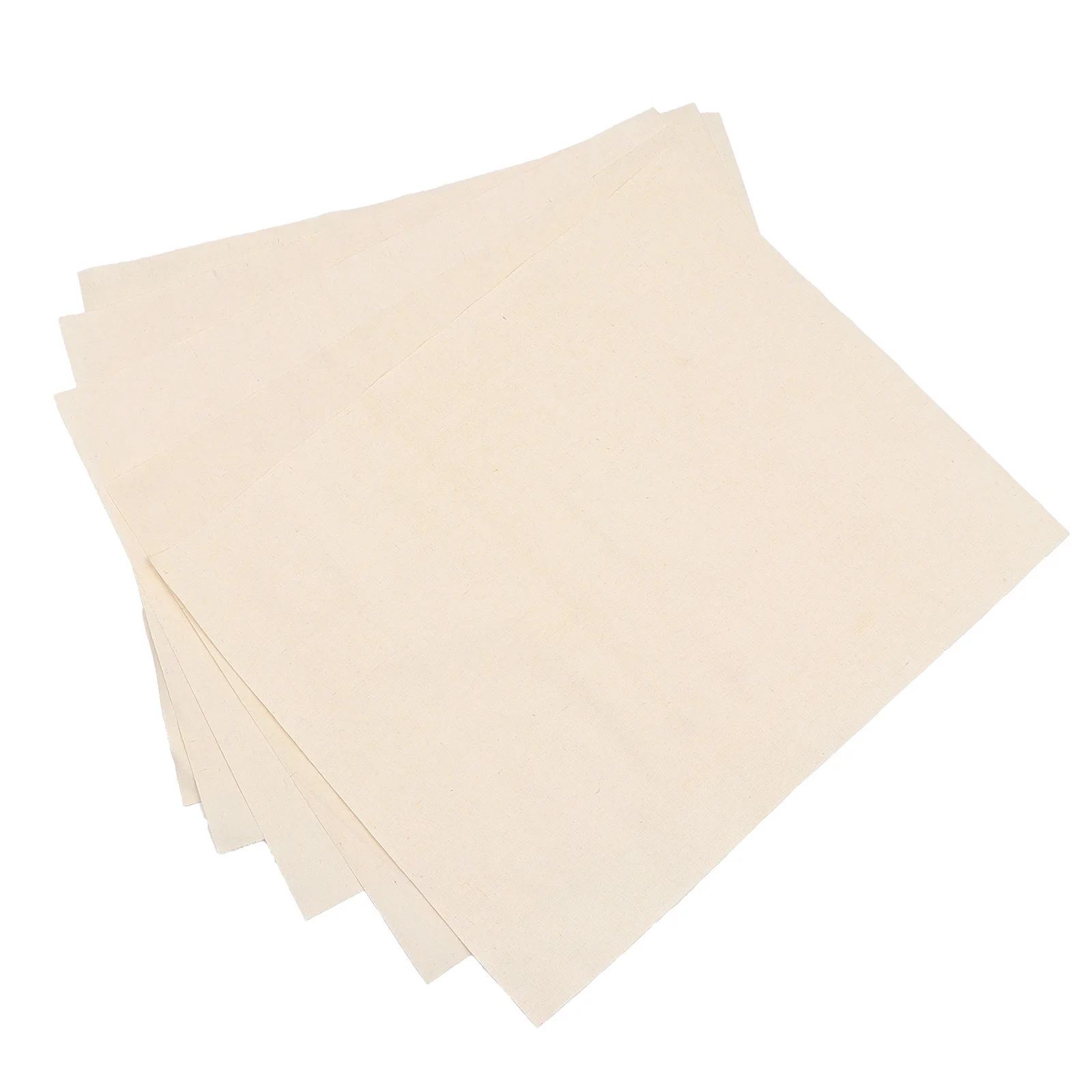 

5 Sheets Oil Painting Canvas Blank Superior Cotton Canvas Durable for DIY Painting Frames Art Drawing Surface DIY Accessory