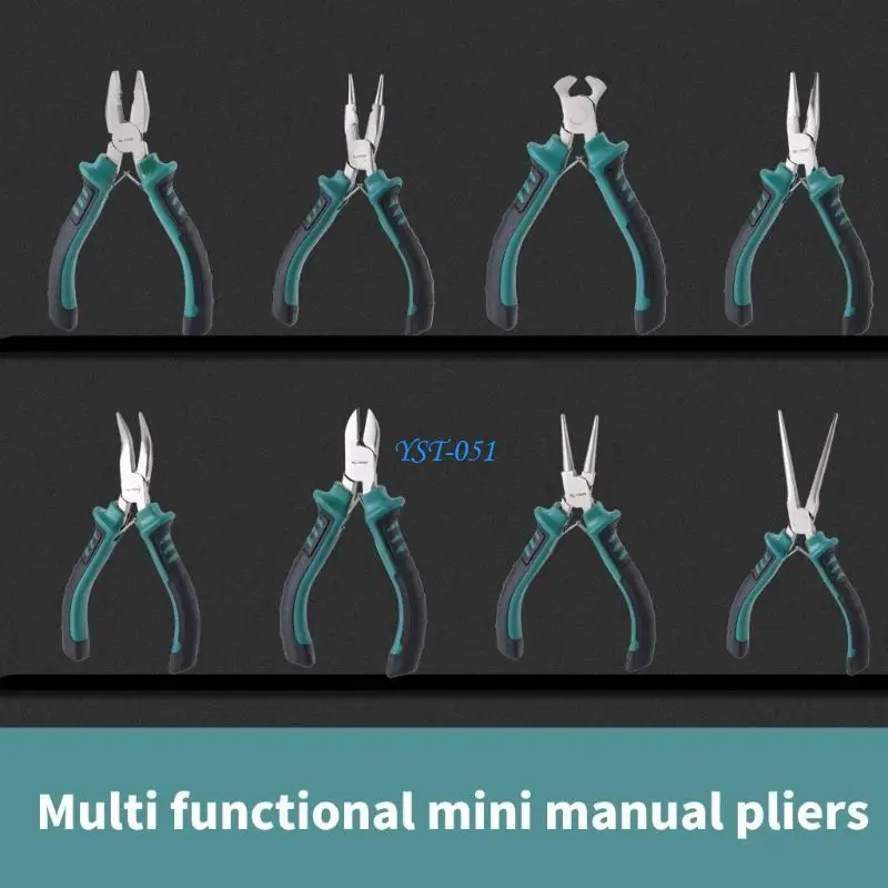 

E15A Electrician Cable Wire Cutter Plier Long Nose Plier Cutting Nippers Stripping