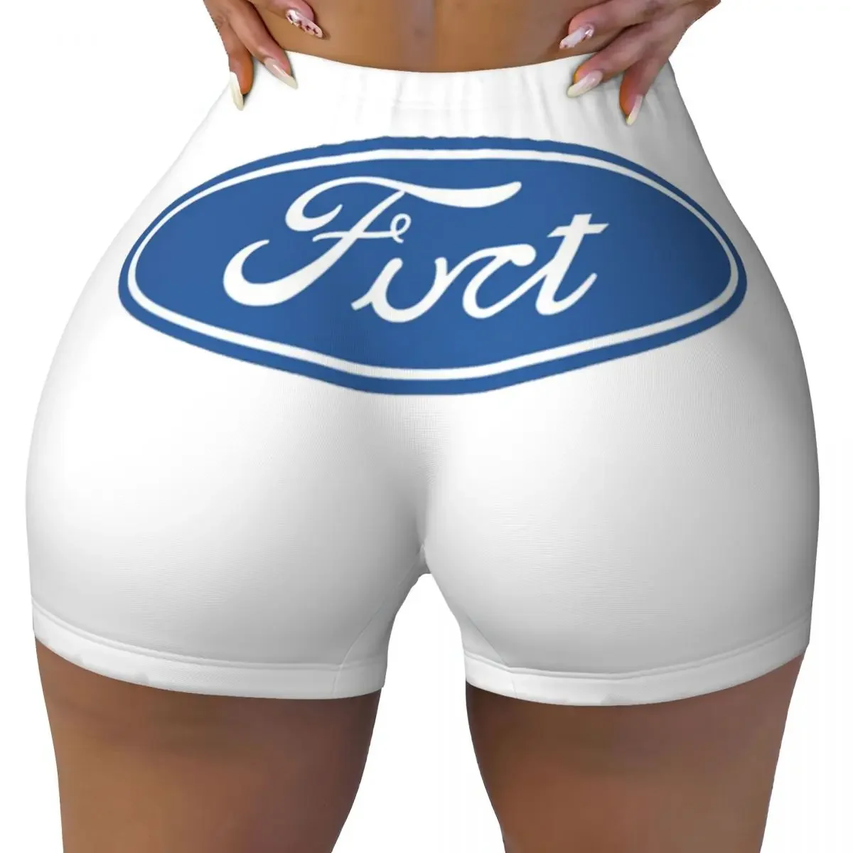 Custom Fuct Women Gym Workout Running Shorts Athletic Volleyball Biker Yoga Shorts
