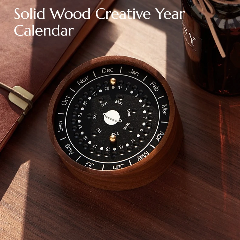 

NEW Creative Office Desk Calendar with Alphanumeric Ornaments Home Decoration Birthday Gift for Boyfriend Girlfriend
