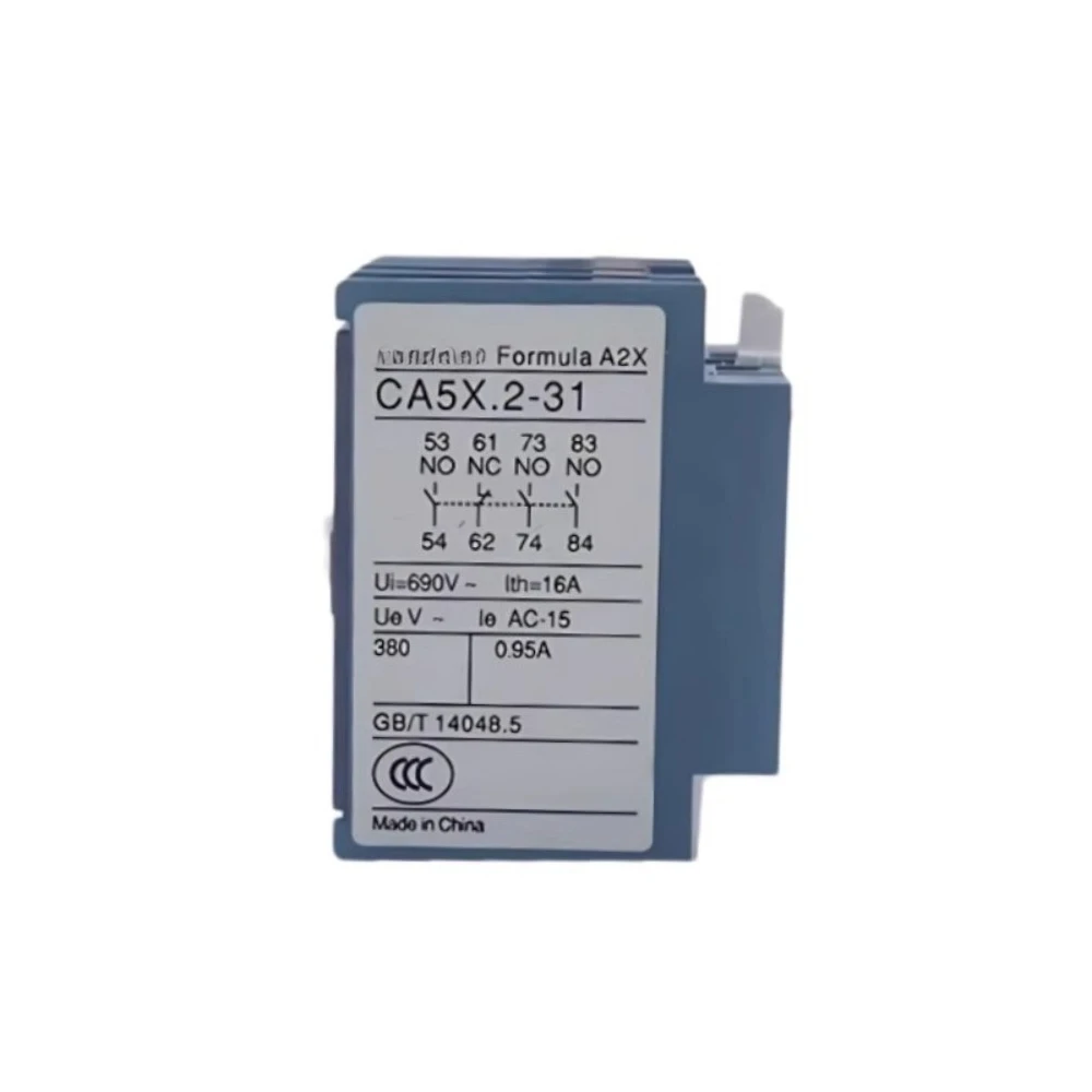 اتصالات أصلية جديدة لـ ABB CA5X.2-11 CA5X.2-20/02 CA5X.2-22 CA5X.2-31 CA5X.2-40 ملحقات المقاولين كتلة الاتصال المساعدة #2