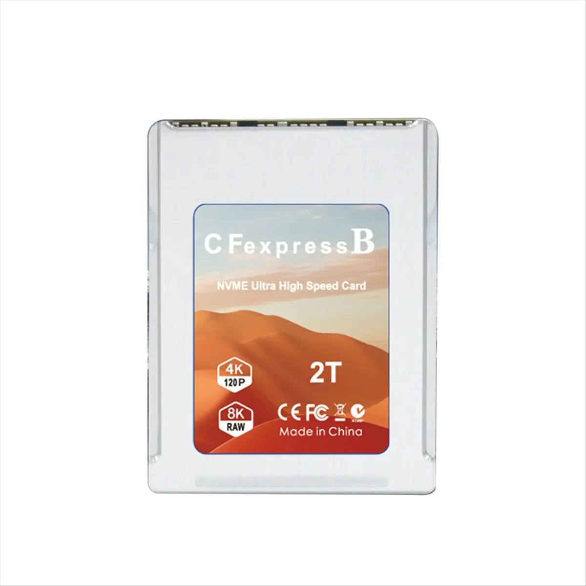 ABGN NVME to CFExpress Type B Adapter M2 M-Key Expansion Card, Supports PCIE4.0 2230 SSD for Cameras