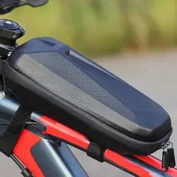 Bolsa EVA para bicicleta de montaña, resistente a la lluvia, accesorios de ciclismo, herramientas de carcasa dura, alforjas de almacenamiento de gran capacidad