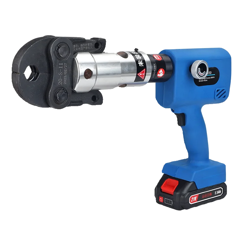 

Rechargeable Industrial Grade Stainless Steel Water Pipe Crimping Tool Sme-1550 Portable Clamp With Ring Pressure
