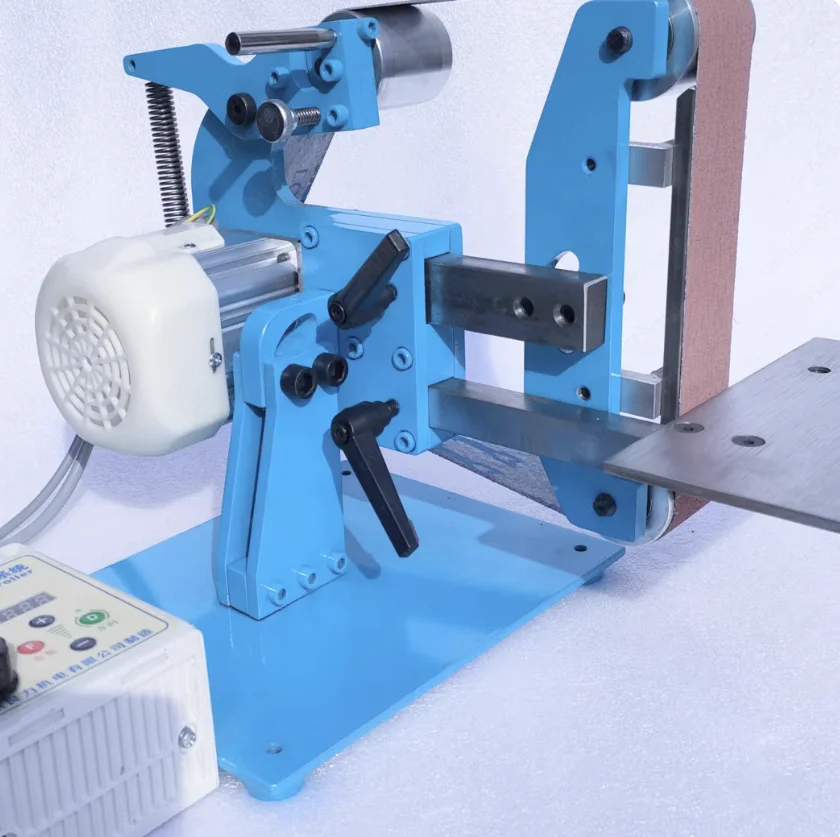 Household Small 915 Vertical and Horizontal Dual-use Sanding Belt Machine with All Steel Structure