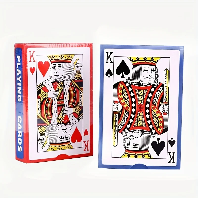 Premium Poker Size Playing Cards with 21 Points, Euchre and Canasta Standard Index - Superior Quality and Durability