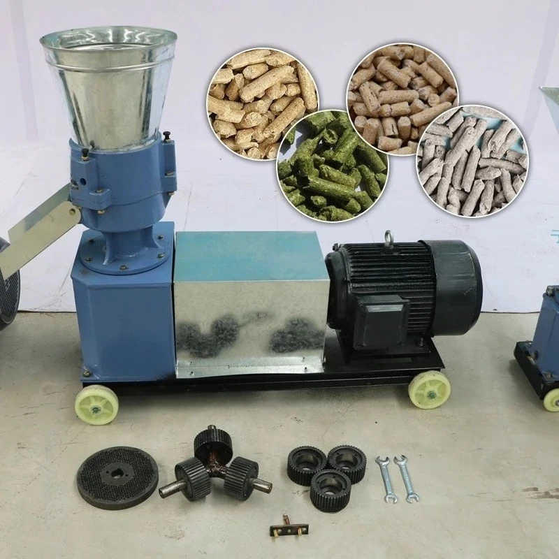 9KLP260  Small Feed Mixer Grinder in Animal Feed Pellet Production Line