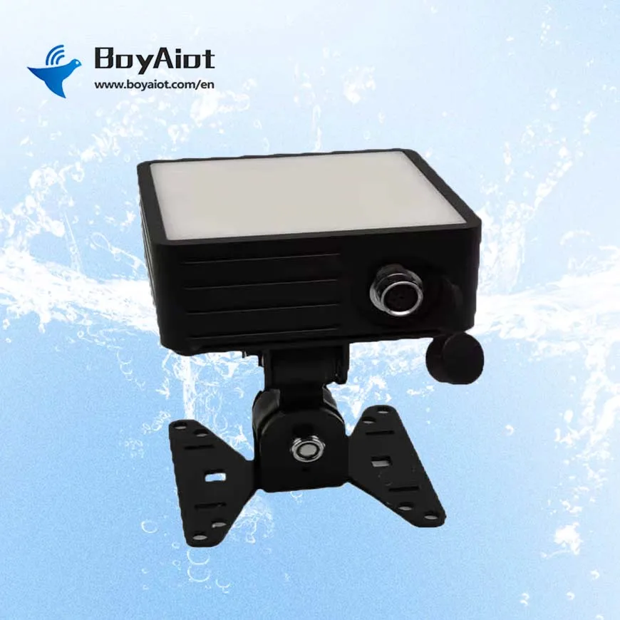 

BoyAiot Explosion-Proof Continuous Level Monitoring, IP68 100m Range Non-Contact for Open Channel River Tank, Radar Level Meter