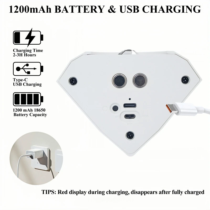 LED Magnetic Wall Lamp Intelligent Human Motion Sensing Lamps Creative Minimalist Charging Small Night Light Corridor Staircase