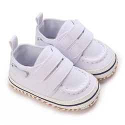 2024 NEW Newborn Baptist Shoes New Leather Gentleman Shoes antiscivolo Soft Bottom Indoor Baby Boy scarpe Casual scarpe da passeggio