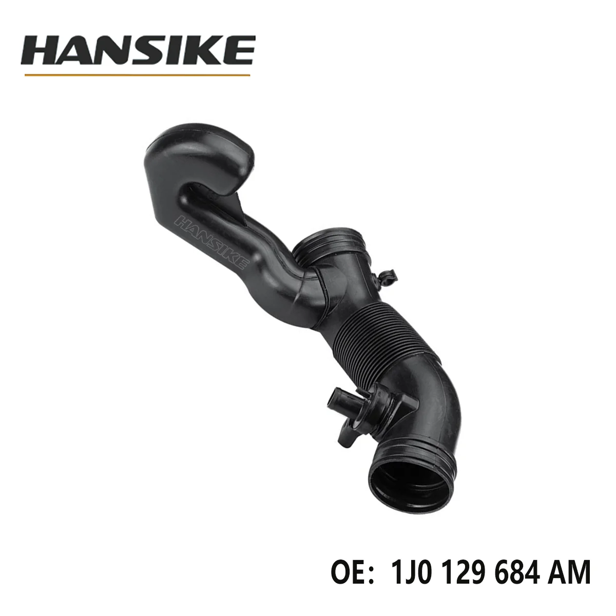 HANSIKE Car Parts Spares Wholesale 1J0129684AM Air Intake Hose for VW Audi A3, , Corrugated Flexible Air Filter Duc