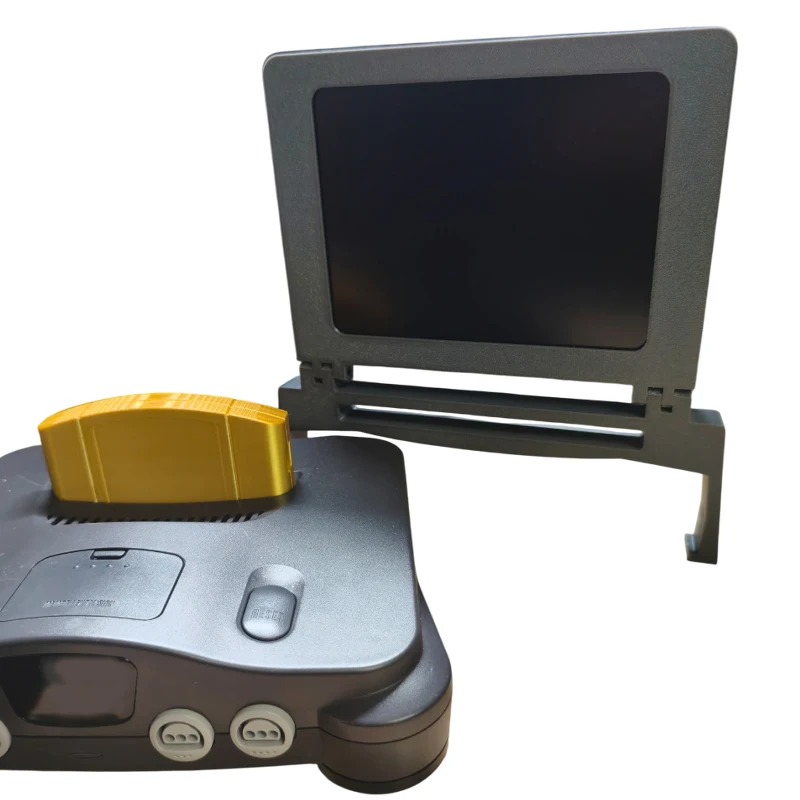 Écran LCD dédié à l'hôte N64, console 64 bits