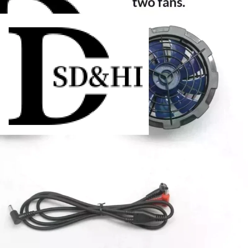 USB Electric Air Conditioner Fan Cooling Outdoor Summer Coat For Men With USB Cable Portable Air Conditioning Clothing Fan