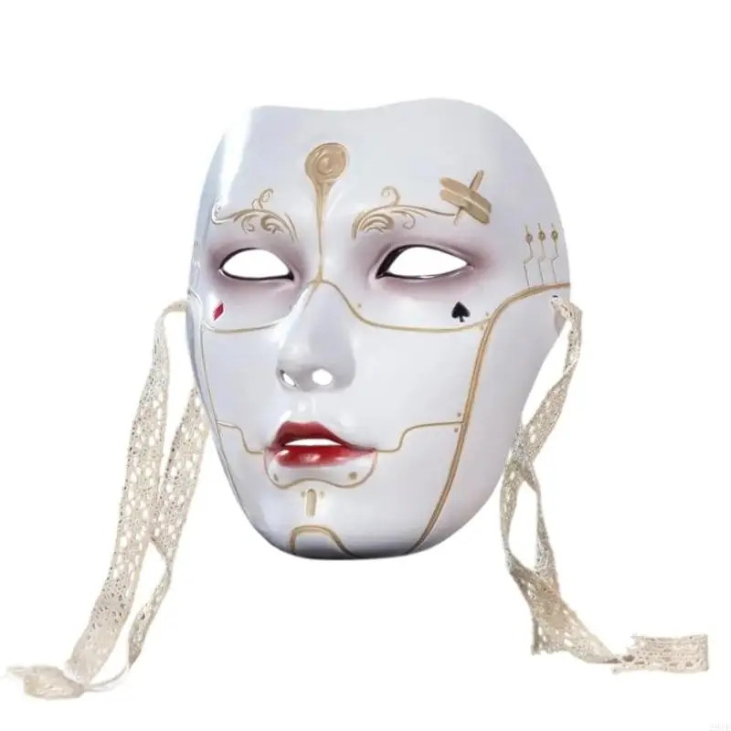 2025 New Mechanical Man Mask Masquerades Accessory For Men Women Halloween Cosplay