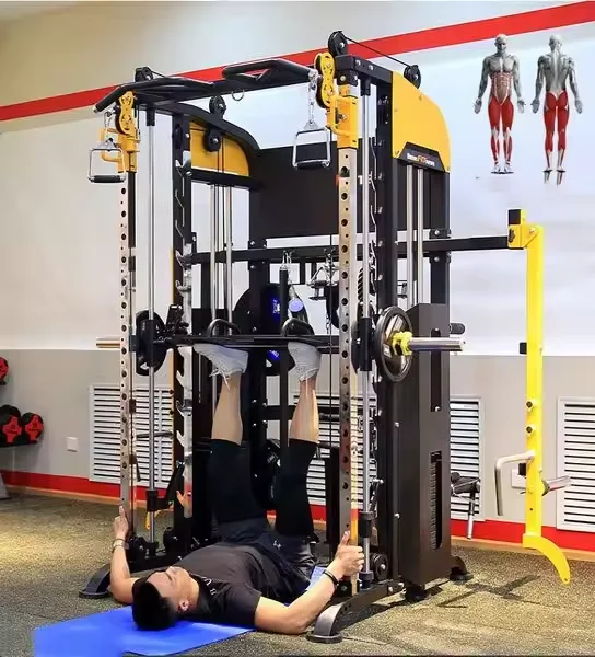 YG-4096  Hot-selling Multi Function Machine Smith Machine Multi Functional  Gym Machine Smith