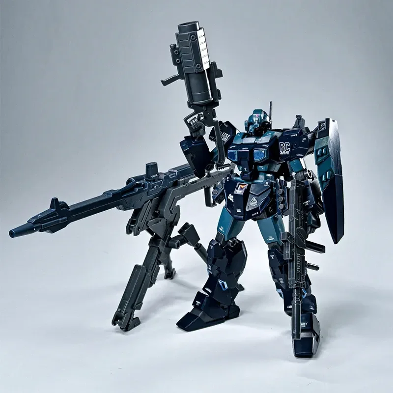 HG 1/144 RGM-96XS Jesta Team BC Assembly Model Kit Action Figures Free Effect Parts Collectable Anime Toy Desktop Decor Boy Gift