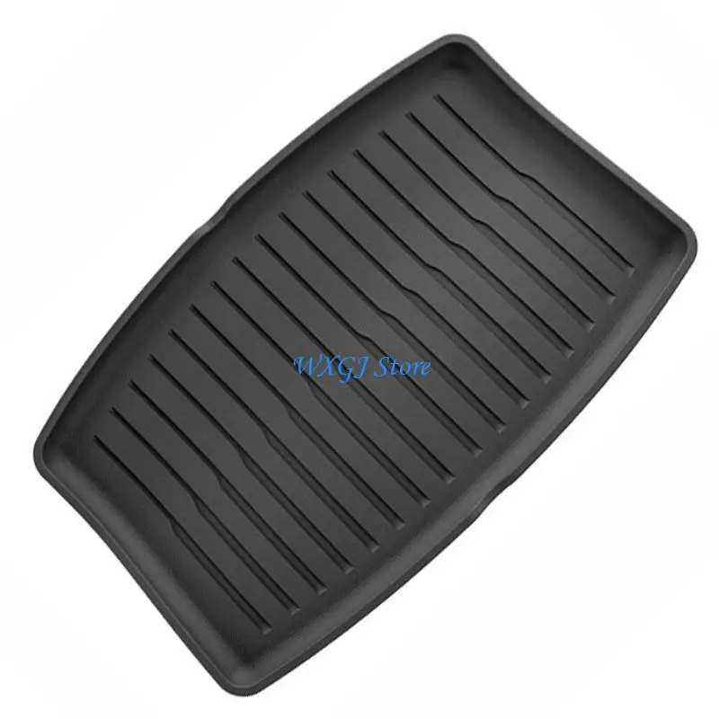 

37JE Floor Trunk Mats For Car 3+ Highland Waterproof Wear Resistant Foot Pads Front Rear Trunk Cushion Auto Car Accessories