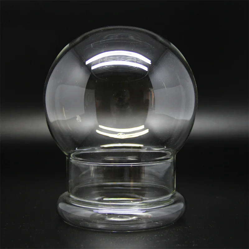 Split type Spherical Micro Landscape Vase Containers Desktop Glass Vase Green Moss Bansai Landscape Glass Terrarium Home Decor