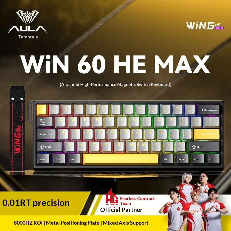 teclado-mecanico-aula-win60-con-interruptores-magneticos-cableado-retroiluminacion-rgb-frecuencia-de-sondeo-de-8000hz-precision-de-001mm-personalizable-para-juegos-esports-y-fps