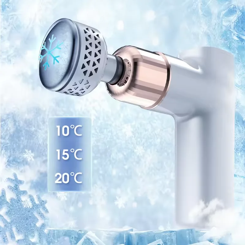 Rechargeable Deep Tissue Massage Muscle Percussion with Heat and Cold Function for Body Application