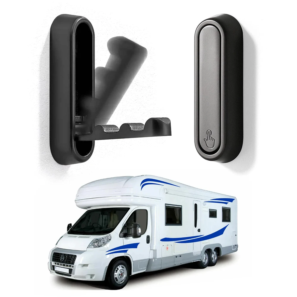1 Stück faltbarer Kleiderhaken aus Aluminiumlegierung für Wohnmobil, Badezimmer, Zuhause, Camper, Wohnwagen, Wohnmobil-Innenausstattung, Kleiderhaken