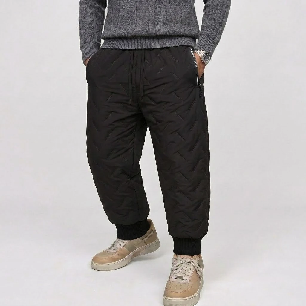 Neue Herren-Winterhose mit Sherpa-Fleece-Futter, Wasserdicht, Warm, Winddicht, Outdoor-Wanderhose, Softshell-Cargohose für kaltes Wetter – Detail 11