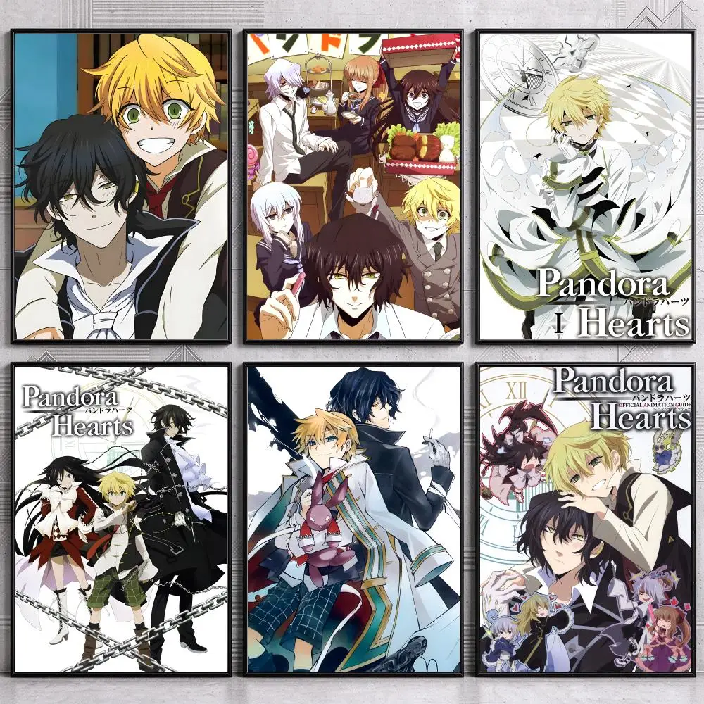 Popular Visual Anime Fanart Poster Wallart Pandora Hearts Poster Modern Wall Art Bedroom Living Room Print Unframed