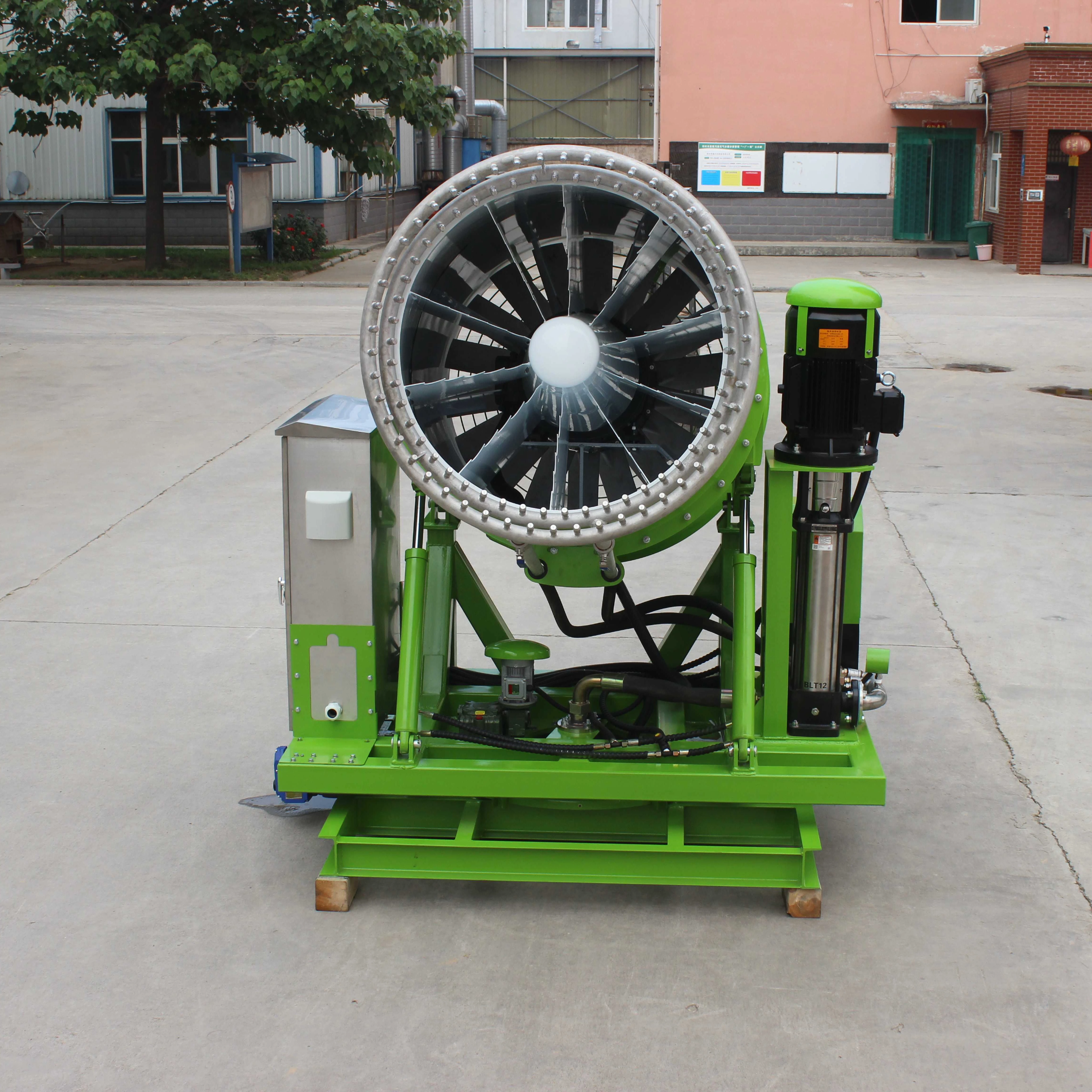 für Staubunterdrückung beim Aufbau, Abbruch, umweltfreundliche Staubkontroll-Nebelkanone