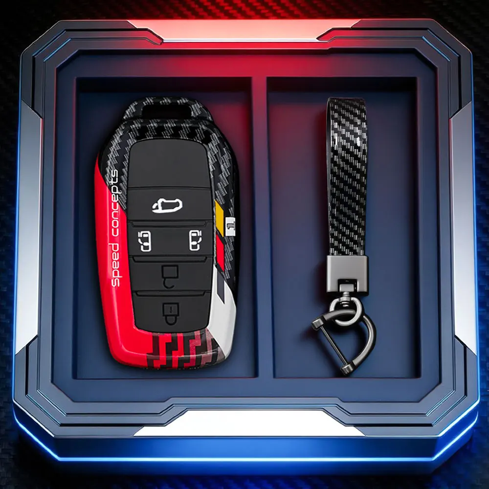 New Arrival Car Key Case Cover For Toyota CHR Hilux Fortuner Land Cruiser 200 Camry Corolla Crown RAV4 Highland
