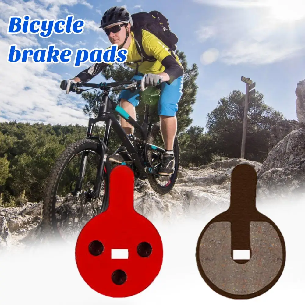 Dry Condition Brake Pad for Bicycle High Performance Bicycle Brake Pads Wear-resistant Low Noise High Temperature for Great