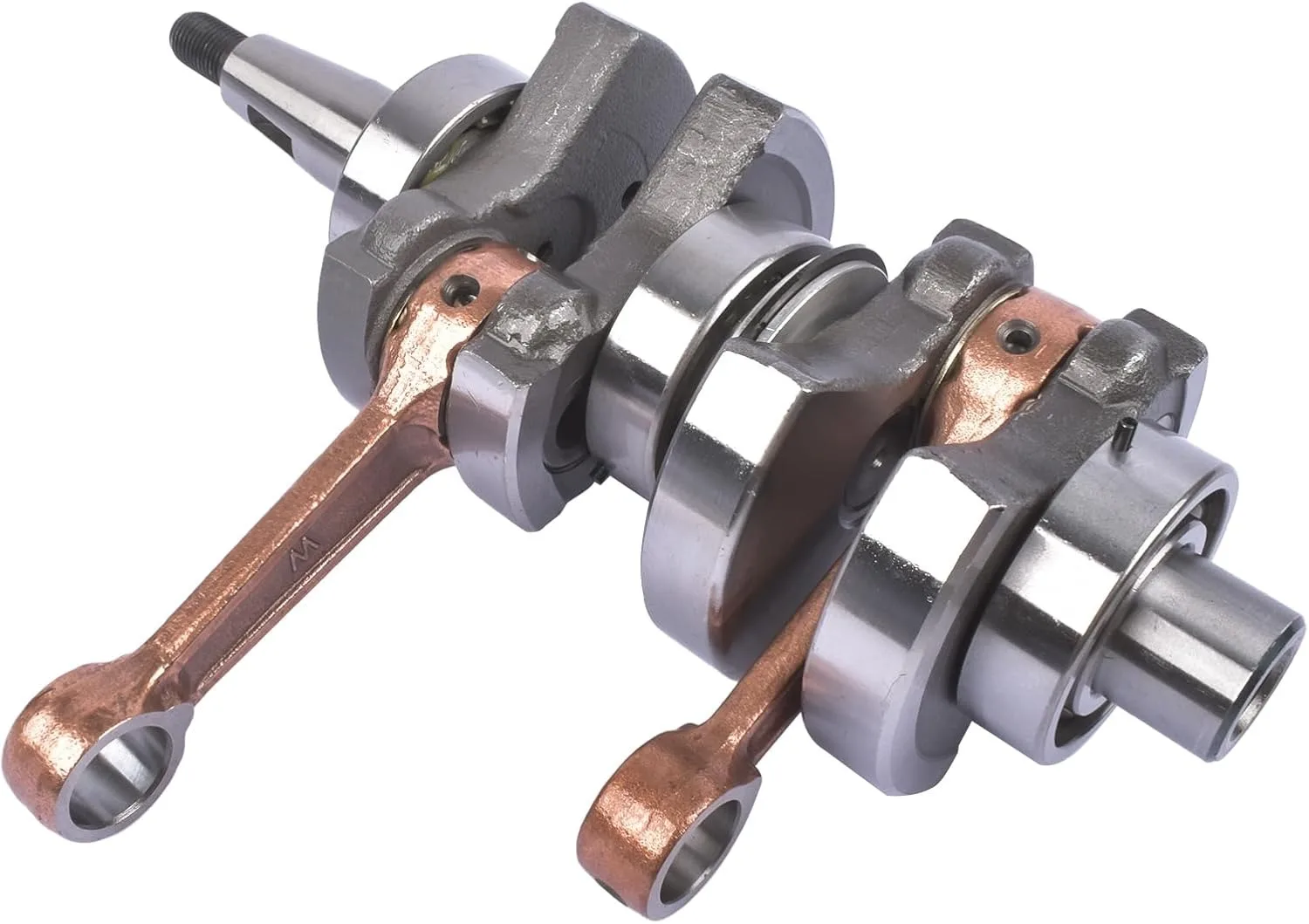 SSTT  9.9 15 2 Stroke Outboard Motor Crankshaft Assembly Rustproof Metal Alloy Efficient for Boat Engine Model