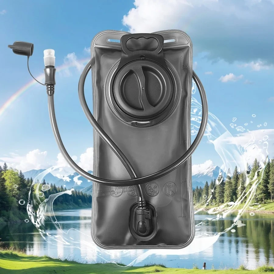 One Click Quick Release Water Bag 2.0L Mountain Backpack Leak Proof Water Bag, Suitable for Camping and Hiking