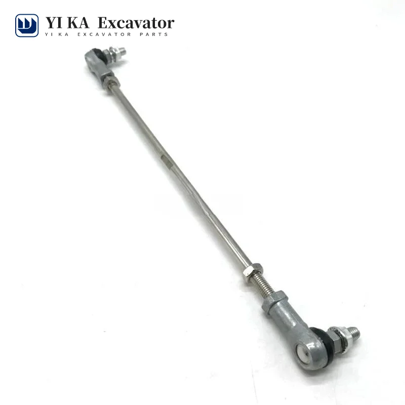 For Kobelco SK120-6/200-6/230-6/250-6E throttle rod throttle push rod ball head excavator accessories