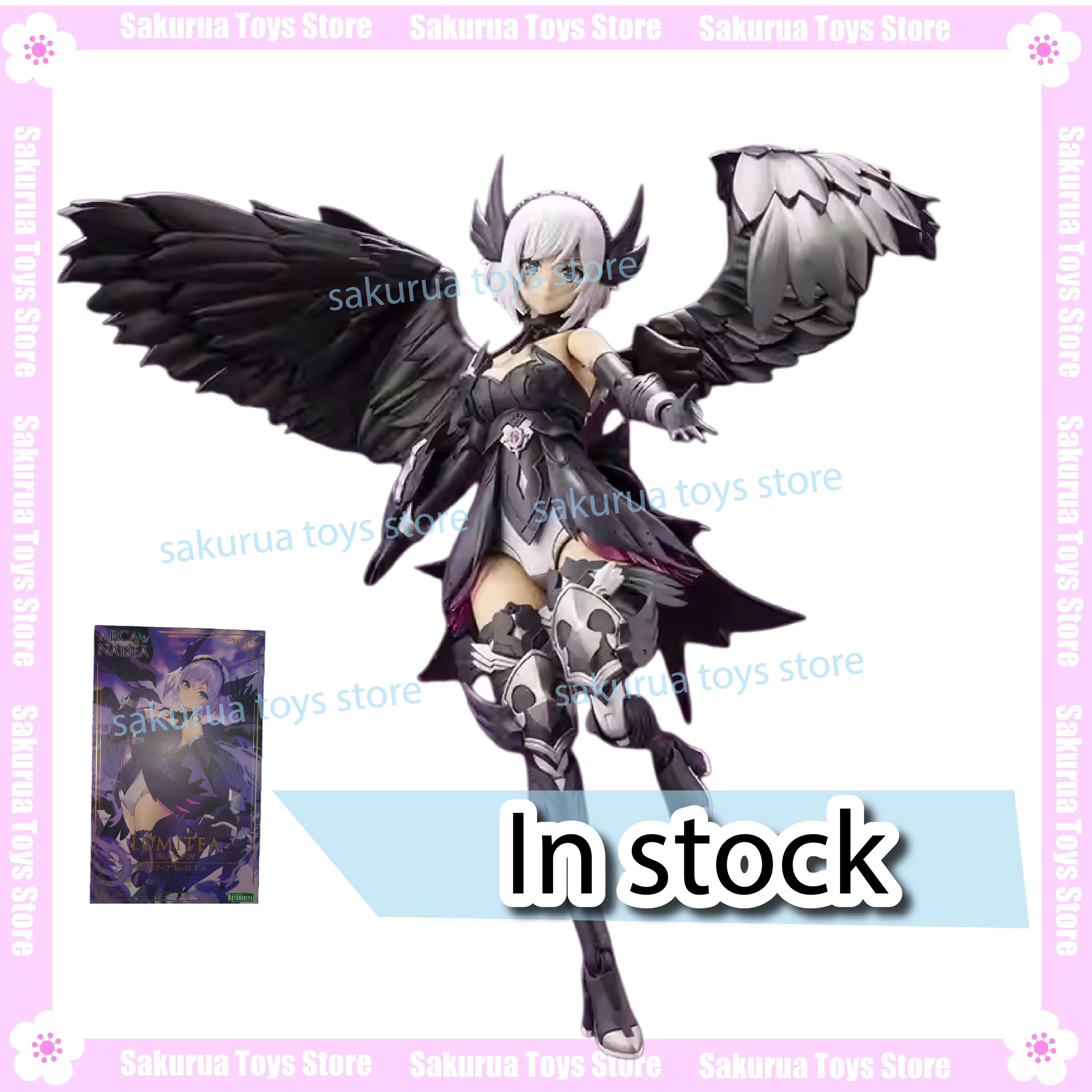 在庫あり AR010 ブラックエンジェル ルミティア・アルカナディア 組み立て済みモデル マシンガール 組み立て済み周辺アクションフィギュア コレクション ギフト