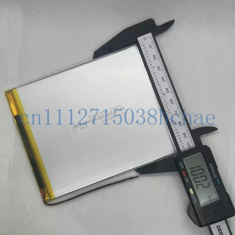 3.8V polymer lithium battery, 6000mAh, models 30100120 ultra-thin, specially designed for DIY domestic tablet computers