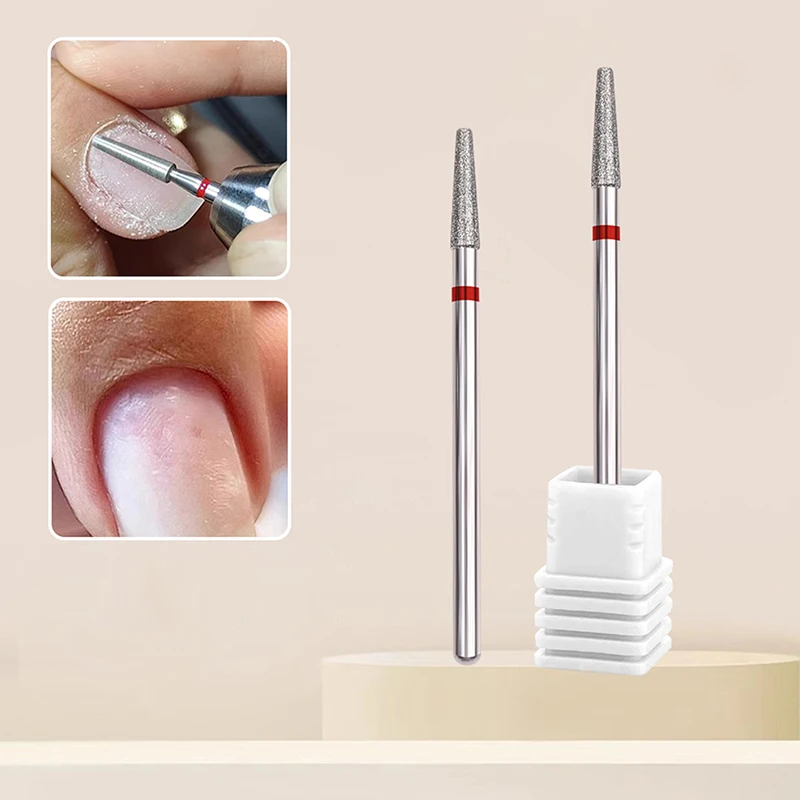 Nail Drill Bits Slender Style Exfoliator Tungsten Steel Electric Cuticle Detail Rotary ,Polishing Clean Specialized Tools