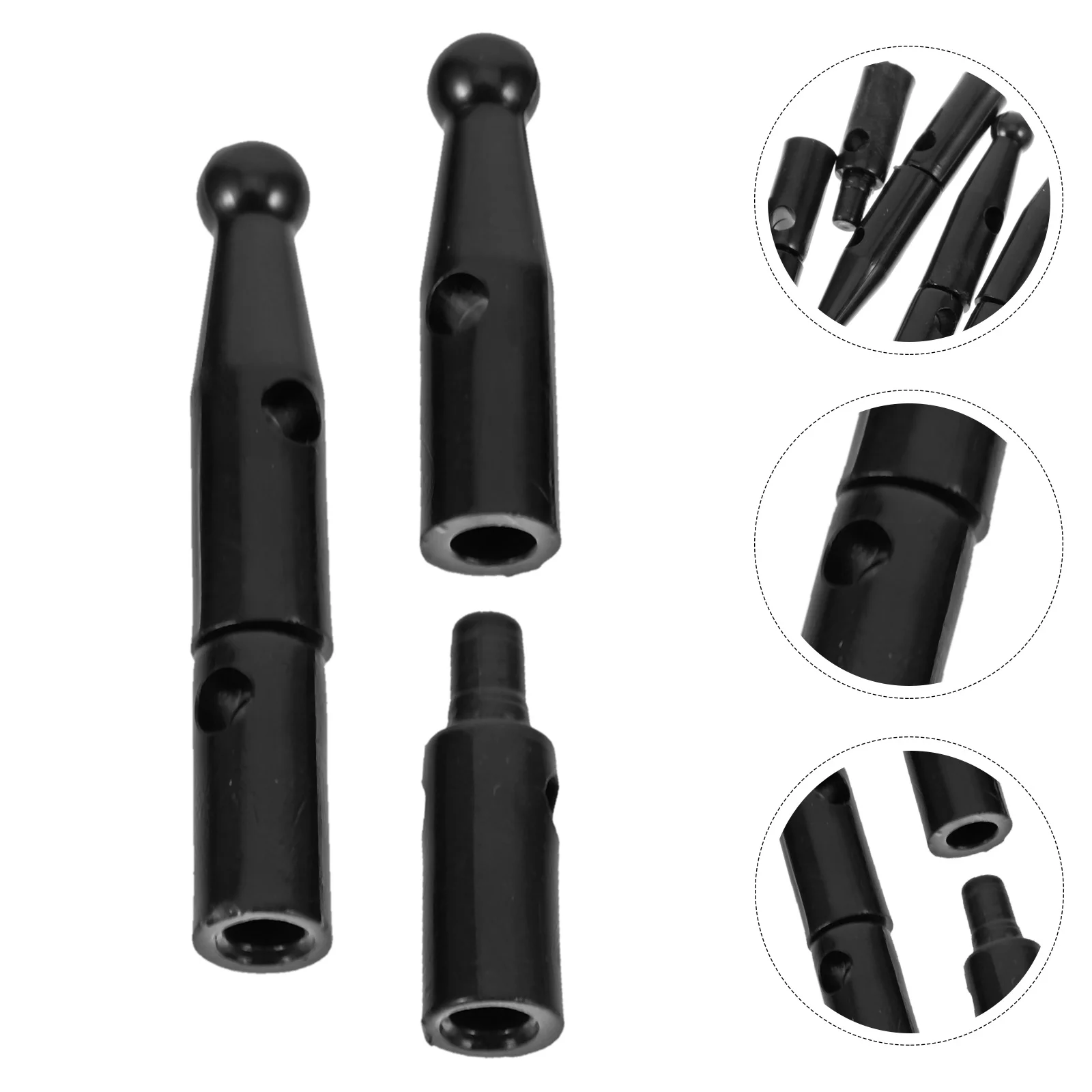 

10pcs Umbrella Tail Beads Replacement Straight Bone Covers Durable Small Decorative Components For Outdoor Umbrella