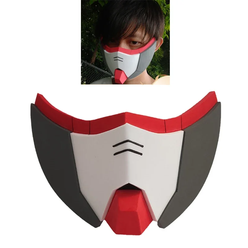 

Wholesale Gundam RX-78-2 Cosplay Mask Halloween Accessories Mask Stage Club Anime 3D Funny Mask Drop Ship
