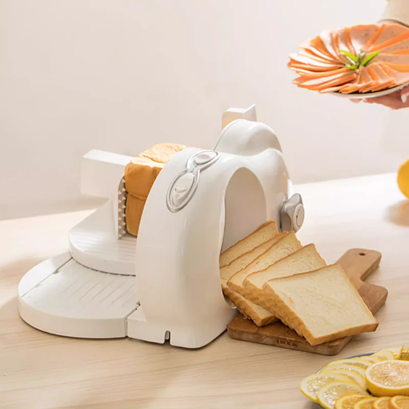Mutton Roll Vegetable Bread Machine Detachable Stainless Steel Knife Adjustable Thickness Electric Meat Slicer Cutting Beef