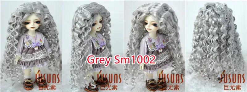 JD220 1/6 1/4 1/3 1/12 Blythes Extremely Long Curly Fashion Synthetic Mohair BJD Wig YOSD MSD SD Doll Accessories