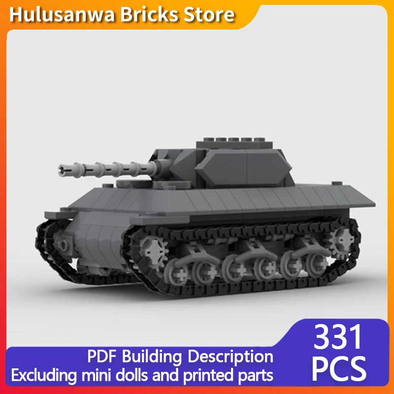 

M10 Modern Military Tanks Model MOC Building Bricks War Equipment Modular Technology Gifts Holiday Assemble Children Toys Suit