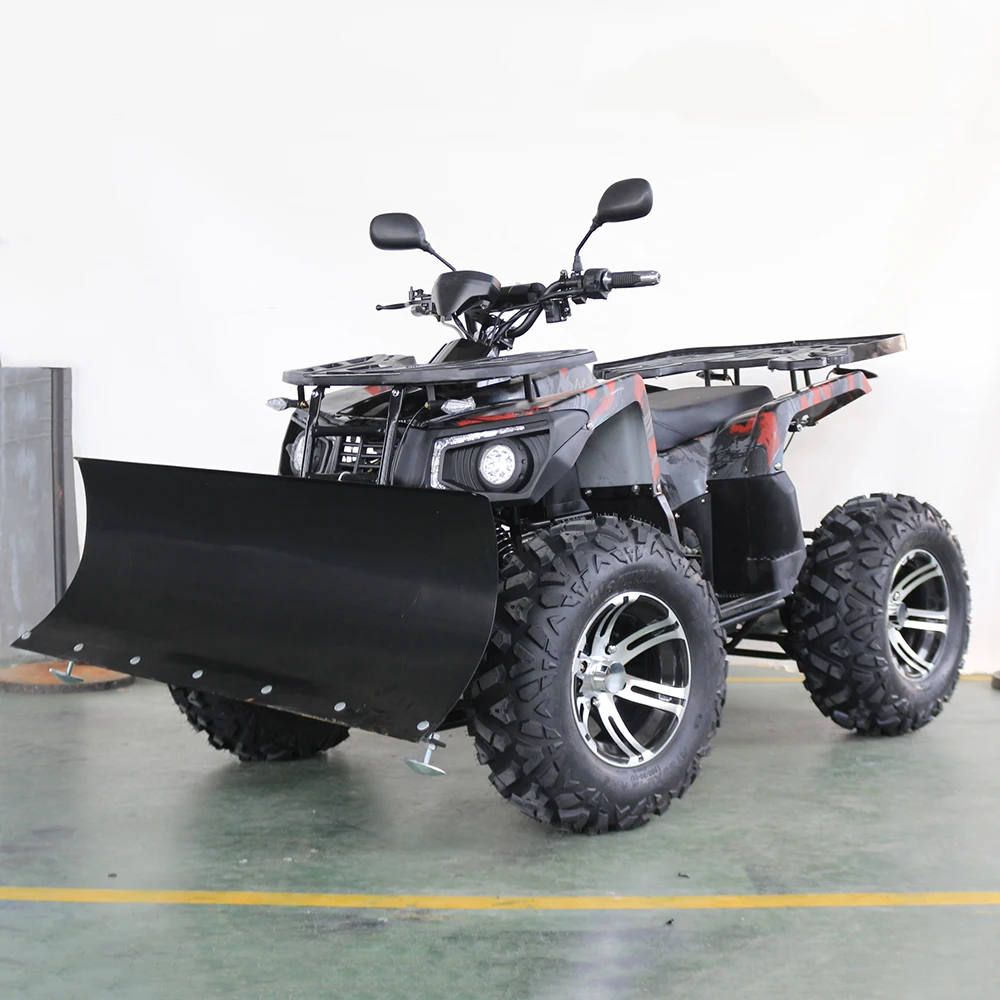 Professional Series 72v 3000w Quad Electric Atv With Snow Plow